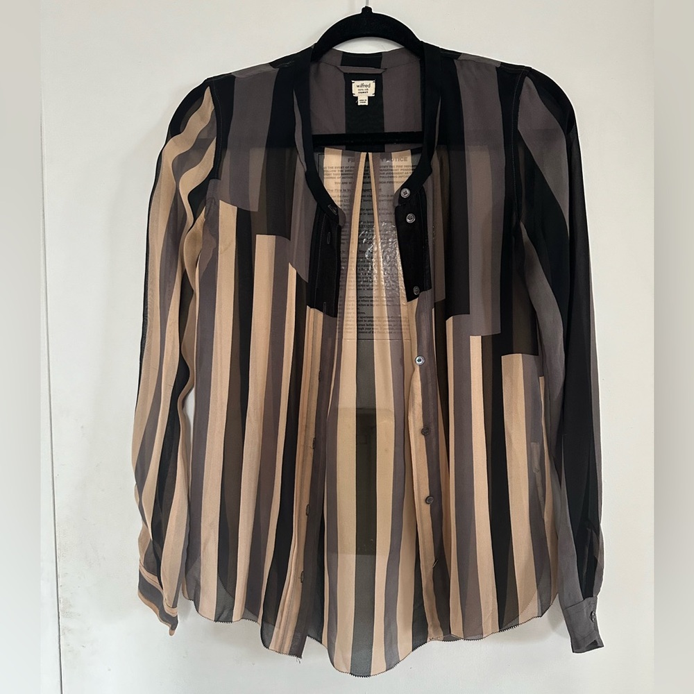 Aritzia Silk Blouse